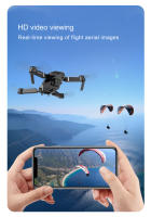 Dron plegable E88PRO fotografía aérea doble cámara quadcopter control remoto aviones E525 / E58 - details 16