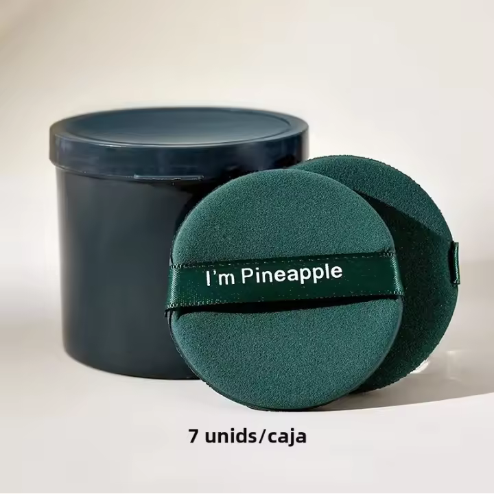 Set de 7 Piezas de Cosméticos en Forma de Fresa Espuma Suave para Maquillaje - 1