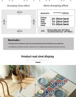 Mantel Nórdico Resistente al Desgaste PVC sin Agua ni Aceite para Mesa de Café de Hotel - details 4