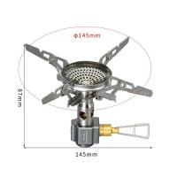 Moon - Estufa dividida para acampar al aire libre, cocina de montañismo, estufa de gas VIES - details 1