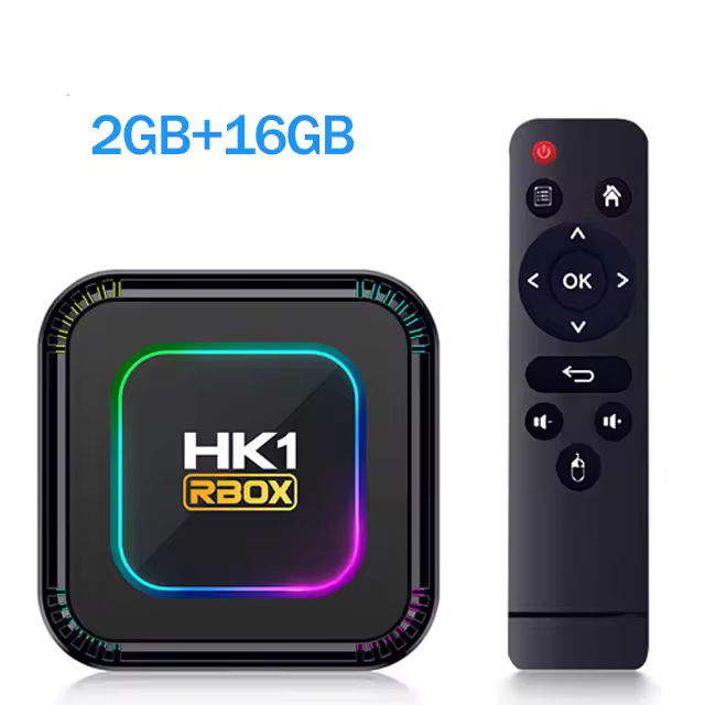 Dispositivo de TV inteligente HK1 RBOX K8, decodificador con Android 13, 4GB, 128GB/64GB/32GB, RK3528, 2,4G, 5G, WIFI Dual, BT5.0, 8K, reproductor multimedia, receptor superior 2G, 16G - 1