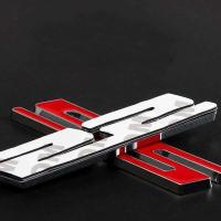 Calcomanía para maletero de coche con emblema negro y rojo de Metal 3D para Chevrolet Camaro Bumblebee SS Stikcer, accesorios - details 2