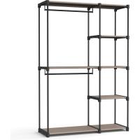 Perchero de Ropa de Gran Capacidad Diseño de Secciones para Colgar Ideal para Dormitorio Salón Lavandería - details 0