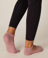 Calcetines de algodón transpirables y absorbentes para Yoga, medias antideslizantes de silicona para Pilates, Ballet y Fitness, 2 pares - details 17
