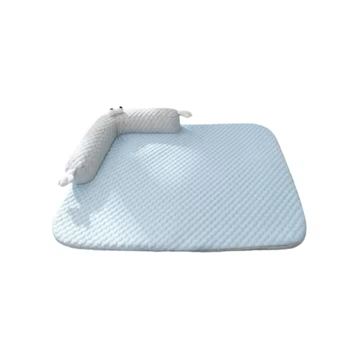 Suministros para mascotas, esteras de refrigeración transpirables para dormir para mascotas, estera suave y antideslizante para perros, cómoda estera de refrigeración extraíble para mascotas de verano - 1