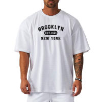 Camiseta Deportiva Transpirable Muscleguys Mango Redondo, Malla Delgada, Secado Rápido, Estilo de Moda para Hombres en Verano - details 6