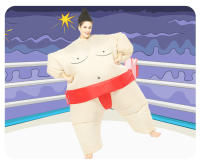 Ropa de Halloween inflable de Sumo de Japón, Conferencia Anual, actuación de comedia: Vestido de marioneta grande, versión gruesa - details 21