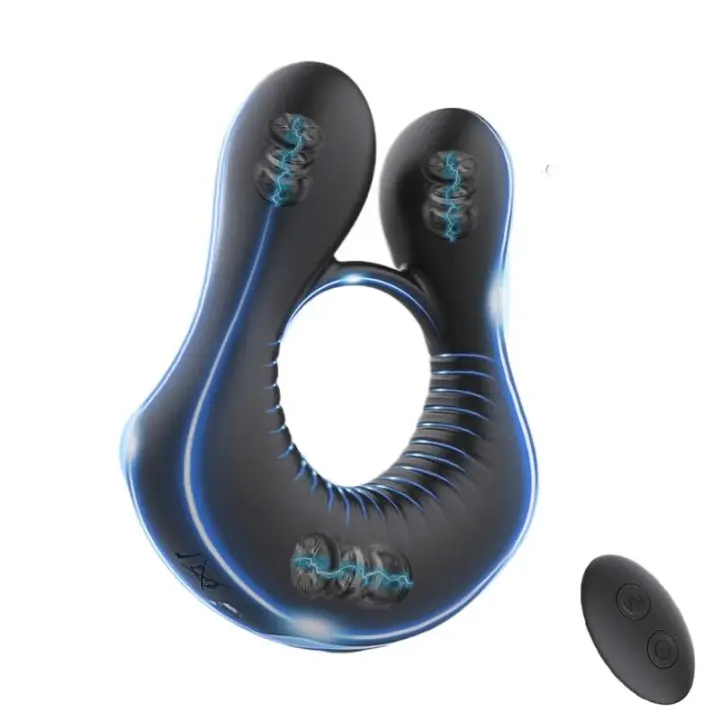 Anillo vibrador Leten para hombre, retrasa la eyaculación, erótico en pareja, anillos vibradores, juguetes sexuales para hombres - 1