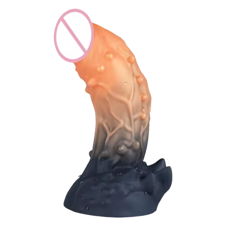 Juguetes sexuales, Pene de forma especial de gran tamaño, carne suave femenina, masturbación para adultos, consolador, tapón anal para patio trasero, juguetes sexuales de doble propósito - 1
