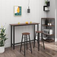 Cocina Silla de Comedor Taburete Alto para Salon Cocina Estructura de Metal, - details 10