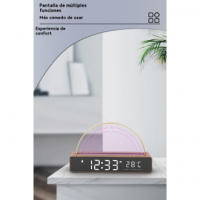 Reloj Despertador Inteligente de Color Dazzle Luz Ambiental en Stock Despertador de Iluminación y Decoración - details 7