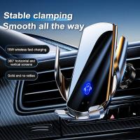 Soporte de Carga Inalámbrica Universal para Coche 15W, Doble Puerto de Luz, Atacado Magnético, Soporte Universal para Teléfonos Móviles Carga de Coche con USB Tipo-C - details 1