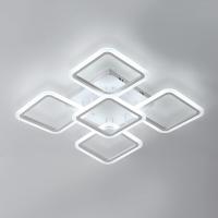 Lámpara de Techo LED Moderna 90W Acrílica Blanca Fría Diámetro de 60CM - details 0