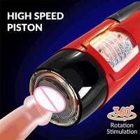 Masturbador Masculino Automático con Rotación Telescópica Sensualex Juguetes de Novidad para Hombres con Batería Dangerous Goods Vibradores - details 0