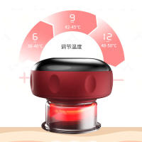 Máquina de ventosas eléctrica Instrumento de raspado respiratorio con compresión caliente, moxibustión caliente, deshumidificación de meridianos, masaje doméstico, instrumento de succión de presión negativa enlatado - details 3