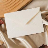 Juego de sobres Vintage, tarjeta de invitación, sobre de piel de oveja, sobre de agradecimiento, sello bronceado, tarjeta de felicitación Retro romántica, 10 Uds. - details 5
