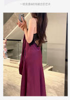Elegante Vestido de Noche de Seda de Hielo Robe de Dormir de Alta Gama para Mujeres - details 2