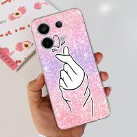 Funda de silicona suave para teléfono móvil, carcasa transparente de 6,67 pulgadas con dibujos animados, para Xiaomi Poco X6 Pro 5G - details 9