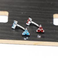 Anillo de acero quirúrgico para mujer, piercing para el cartílago, barra para el labio, tragus helix, joyería para el cuerpo, 16g, 1 unidad - details 13