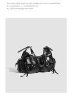 Versátil Bolsa de Axila de Gran Capacidad para Mujer 2025 Estilo Coreano a la Moda - details 11