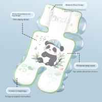 Alfombrilla enfriadora para cochecito de animales de dibujos animados, alfombrilla para cochecito de bebé con ballena y conejo, asiento de coche, Panda, cochecito de bebé, cojín fresco para asiento, asientos de seguridad para bebé - details 11