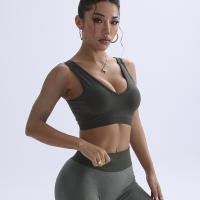 Sujetador deportivo sin costuras para mujer, ropa interior de licra, elástica, transpirable, mejora el pecho, para el día a día, novedad - details 29