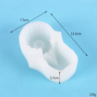 Molde de silicona de tulipán Floral para principiantes y fabricantes avanzados, manualidades, molde de vela con forma Floral - details 5