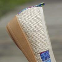 Nuevas llegadas Mary Jane zapatos casuales tradicionales de lona antideslizantes para mujer precio bajo talla grande 42 barato - details 6