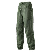 Pantalones Cargo Retro para Hombres CHAIFENKO Largo Completo, Material de Poliéster, Moda de Primavera-Otoño - details 1
