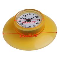 Reloj pared silicona con ventosa para baño, cocina, ducha, temporizador resistente agua, vidrio - details 5