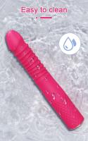 Leten-consolador realista telescópico automático para mujer, vibrador, punto G, estimulación del clítoris, juguetes sexuales - details 1