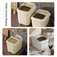 Cubo de arroz duradero a prueba de humedad, contenedor de cereales sellado impermeable a prueba de fugas, contenedor de alimentos práctico de gran capacidad - details 4