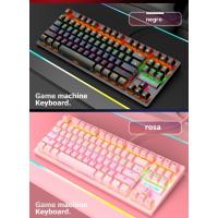 2025 nuevo K2 punk teclado mecánico 87 teclas gaming competitivo oficina portátil gaming teclado - details 4