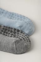 Calcetines de yoga antideslizantes de silicona para mujer, calcetines profesionales de entrenamiento interior para Pilates, calcetines deportivos bonitos con bordado de perro de dibujos animados - details 34