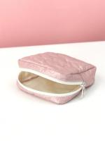 Bolsa De Viaje Portátil Y Luminosa Para Faldas Sanitarias Con Estampado De Amor Bolsa De Almacenamiento De Cosméticos De PU Cierre De Cremallera - details 2