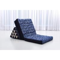 Cómodo Colchón De Suelo con Cojín De Lectura, Futón Japonés, Cama Plegable O Esterilla De Masaje Tailandés, 170 x 53 cm, Azul Claro - details 42