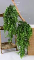 Planta Artificial de 90Cm Vid Decoración del hogar Hoja colgante de plástico Hierba Guirnalda Decoraciones para fiestas de bodas al aire libre Hiedra de ratán falsa - details 0