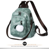 Mochila retro de cuero para mujer, mochila informal, pequeña, de viaje, Vintage, a la moda - details 24
