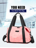 Bolsa de Viaje Ligera y Impermeable Unisex para Deportes y Yoga Almacenamiento Multifuncional con Exterior de Poliéster Bolsa de Viaje Corta a Distancia - details 0