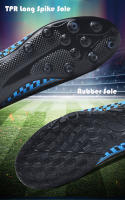 Botas de fútbol de alta calidad para hombre, zapatos de fútbol, tacos TF/FG para niños, zapatillas de fútbol resistentes al desgaste, zapatos de entrenamiento de Futsal al aire libre - details 7