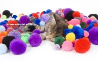 100 Piezas Bolas de Juguete para Gatos