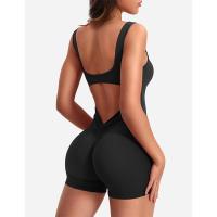 Ropa de Yoga para Mujer Monos de Fitness Traje Deportivo Cubiertas de Entrenamiento - details 2