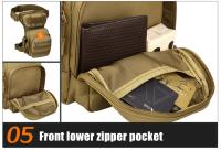 Bolsa de Pierna Táctica de Combate Bolsa de Cinturón Utility para Hombres - details 12