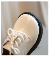 Zapatos de cuero suave para niños, mocasines antideslizantes de color negro para la escuela, para primavera y otoño, novedad de 2023 - details 2