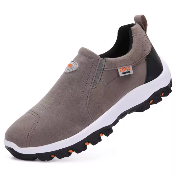 Zapatillas de moda para hombre, zapatos deportivos casuales de talla grande para senderismo al aire libre, absorbentes de impactos. - 1
