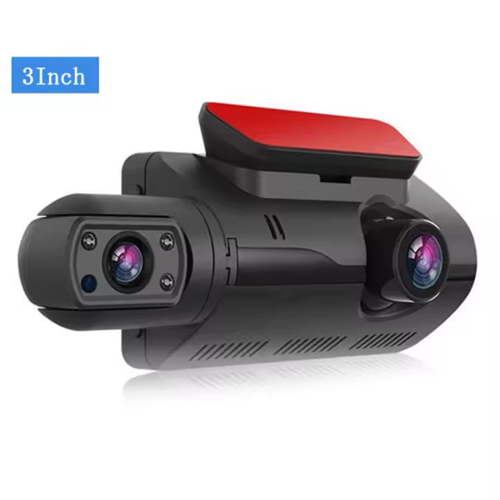 Cámara de Coche de Lente Doble Grabadora de Video HD 1080P con Visión Nocturna WIFI y Sensor G - 1