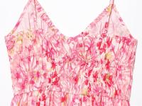 Vestido lencero midi estampado popular para mujer europea y americana - details 6