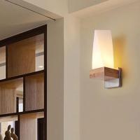 Lámpara De Pared De Madera Con Diseño Japonés Led Para Decoración Artística Del Hogar, Luz Nocturna Minimalista Para Dormitorio - details 3