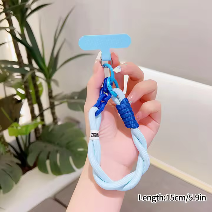 Cordón Universal para Teléfono Móvil Correa Anti-pérdida Braídada para Chicas Colgante de Mochila - 1