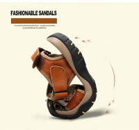 RUNSUN DAILY Sandalias de Verano Hechas a Mano Zapatos Casuales de Playa para Hombres y Mujeres - details 2